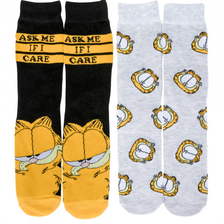 Garfield Icons Men's Crew Socks 2-Pack